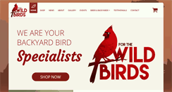 Desktop Screenshot of forthewildbirds.com